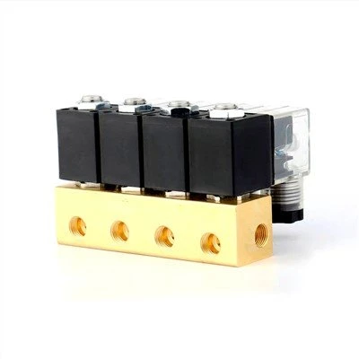 Comhla Solenoid Prás le Manifold